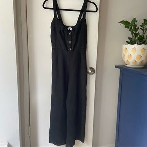 Faithful Black Jumpsuit